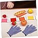 IWOWHERO Bite Gloves for Children Cut-resistant Safety Gloves Kitchen Tools Lightweight Comfortable for Cutting Slicing Set of 1