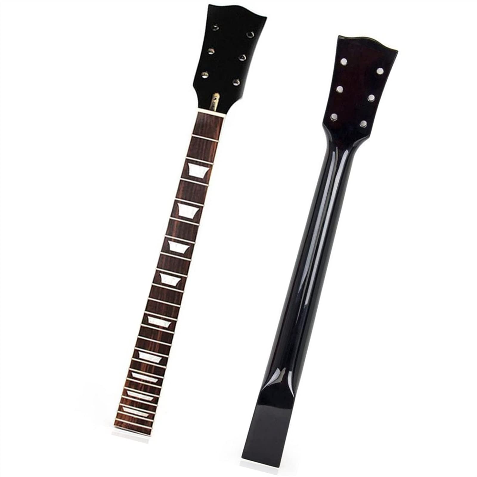 Uchwyt do gitary elektrycznej 22 progi solidny uchwyt gitarowy z drewna klonowego palisander do gitary elektrycznej