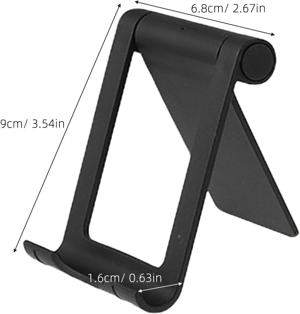 Zerodeko 20pcs Universal Tablet Stand, Lightweight Plastic Desk Cell Phone Holder for Multiple Devices, Folding Stand for Bedroom, Classroom, Kitchen, Travel