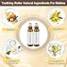 zxbaers 2PCS Teething Roller All Natural for Babies, Natural Pain Relief Roller, Teething Relief Roller, A Thousand Roses Teething Roller Oil, Mamas Teether