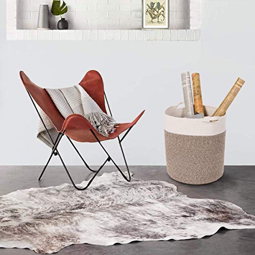 Indressme Linen Cotton Laundry Basket And Small Rope Basket #TOP4