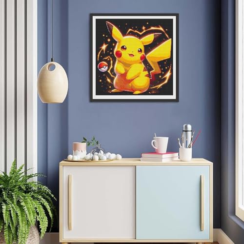 Image of JAKI Diamond Art Painting Kits for Adults-5D DIY Cartoon Diamond Art for Adults,Full Drill Diamond Art Kits for Gift Home Wall Decor(12x12inch)