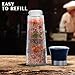 Himalayan Chef Salt Grinder, Refillable-13 Ounce