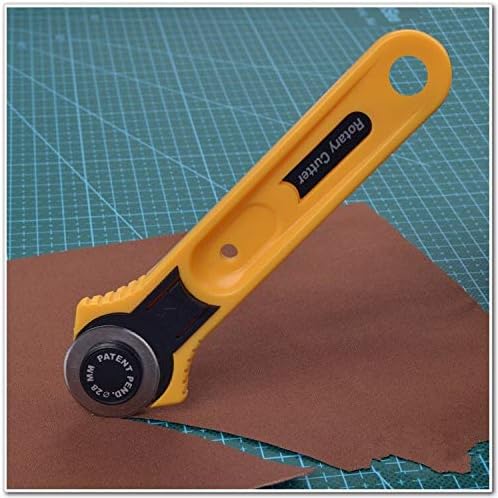 2016l Yellow Adult Roller Cutter Blade Circle Cloth Round 28mm