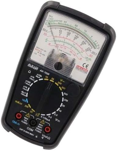 AX-7020 Analogue multimeter Features: universal VAC: 10/50/250/500V AXIOMET