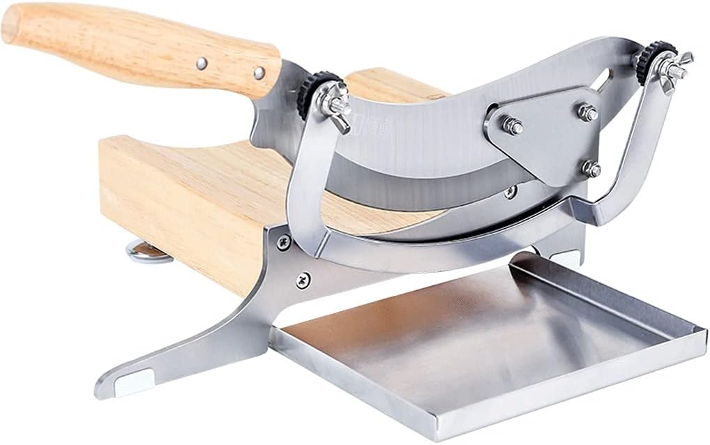 Slicer Slicing Machine Cutting Cutter Sanqi Hay Stainless steel+Rubber wood
