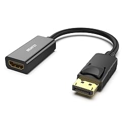 BENFEI 4K DisplayPort to HDMI Adapter Uni-Directional DP 1 2 Computer to HDMI 1 4 Screen Gold-Plated DP