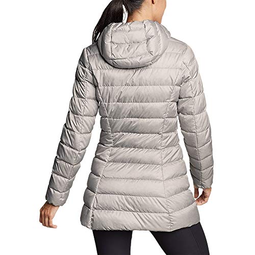 Eddie Bauer Women's Cirruslite 2.0 Down Parka, Lt Gray, Medium #TOP1