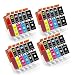 Produktbild 525XL 526XL Kompatibel Tintenpatrone als Ersatz für Canon PGI-525 CLI-526 525 526 für PIXMA MG5150 MG5350 MG5250 IX6550 MX885 MX895 MX715 IP4950 IP4850 (20er-Pack)