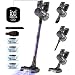 Produktbild Authmic Akku Staubsauger,Staubsauger Kabellos 25000pa,Kabelloser Staubsauger bis zu 50 Min Laufzeit,Cordless Vacuum Cleaner mit 5-in-1 HEPA Filtersystem,mit LED Touchscreen