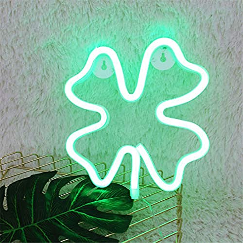 Image of LED Neon Light Sign Moon Star Heart Night Light for Kids' Bedroom Wall Art Romantic Christmas Birthday Gift