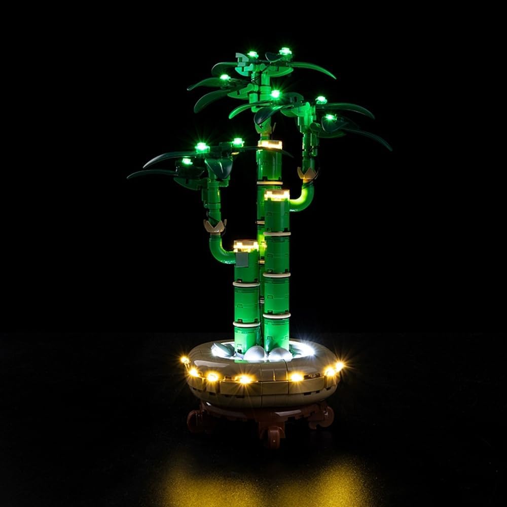 T-Club LED Light Kit for(Lucky Bamboo), Lighting Kit Compatible with Lego 10344 (Only Led Light, Building Block Model not Included)