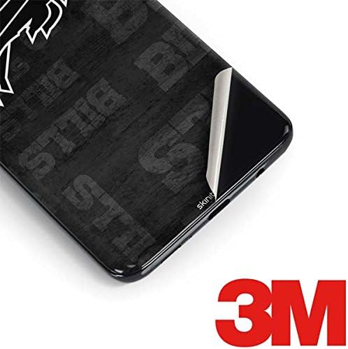 Skinit Decal Phone Skin Compatible with Samsung Galaxy S9 Plus - Officially Licensed NFL Buffalo Bills Black & White Design