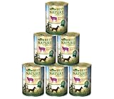 Dehner Best Nature Hundefutter Adult, Lamm und Kartoffeln mit Petersilie, 6 x 400 g (2.4 kg)