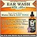 MISTER BEN'S Ear Wash for Dogs - Voted Best Dog Ear Cleaner - Stop Head Shaking, Scratching & Discomfort Fast – One of The Most Effective Solutions Available, Vet Trusted & Made in USA