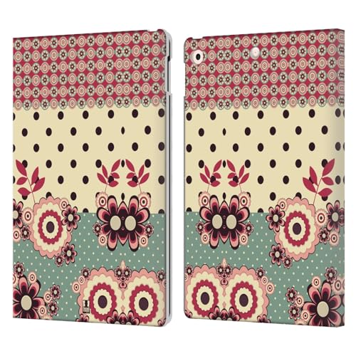 Housse iPad 10.2 rose floral idéale pour travailler au café ou voyager
