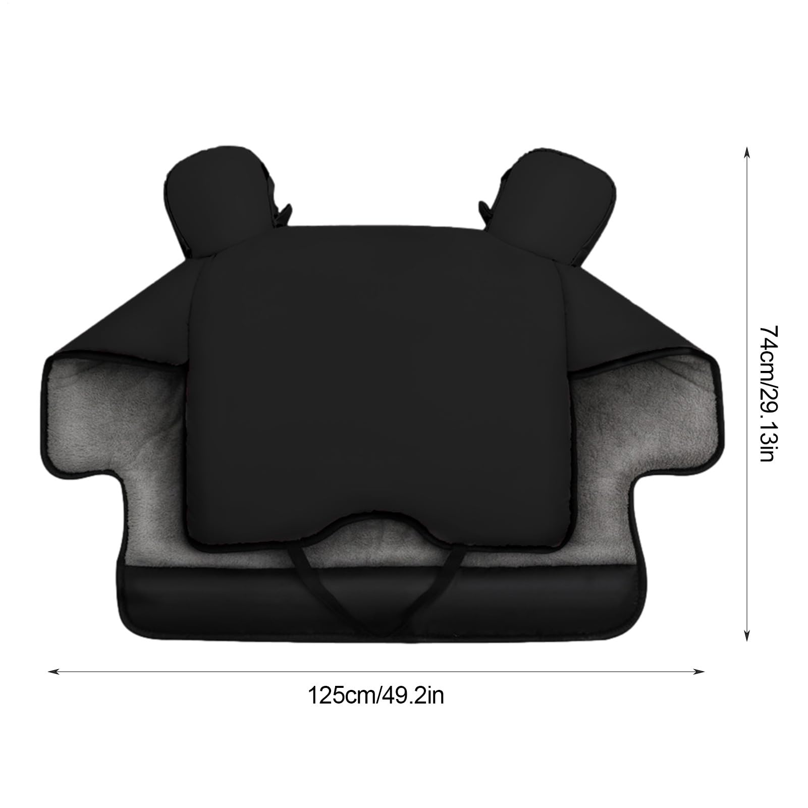 Trapunta per parabrezza scooter – 120 cm copertura per moto, grembiule | riscaldato, protezione termica resistente alle intemperie | scudo isolante per le gambe per veicoli elettrici biciclette per