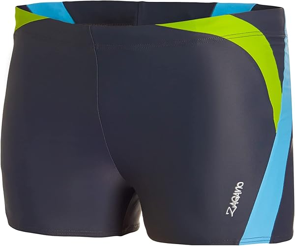 Zagano Badehose Herren Swim Trunks - Badehosen Männer Schwimmhose - widerstandsfähige Männer Badehose eng anliegend - Made in EU