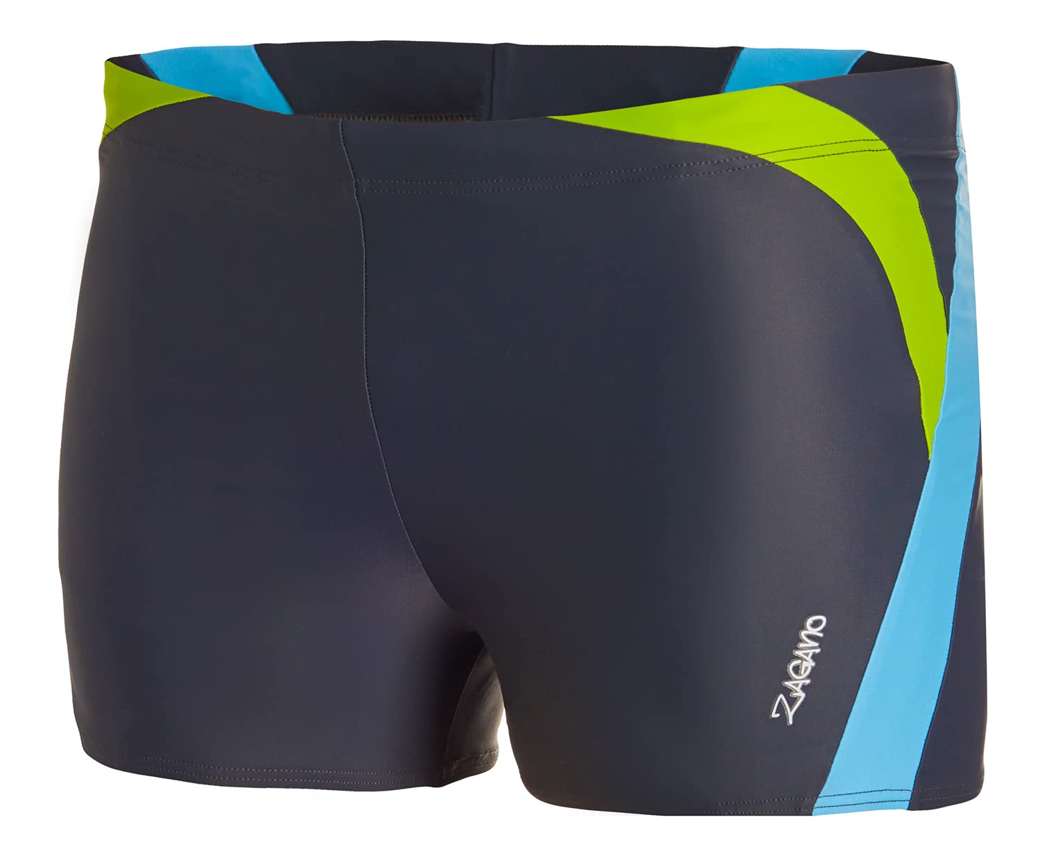 Zagano Badehose Herren Swim Trunks - Badehosen Männer Schwimmhose - widerstandsfähige Männer Badehose eng anliegend - Made in EU