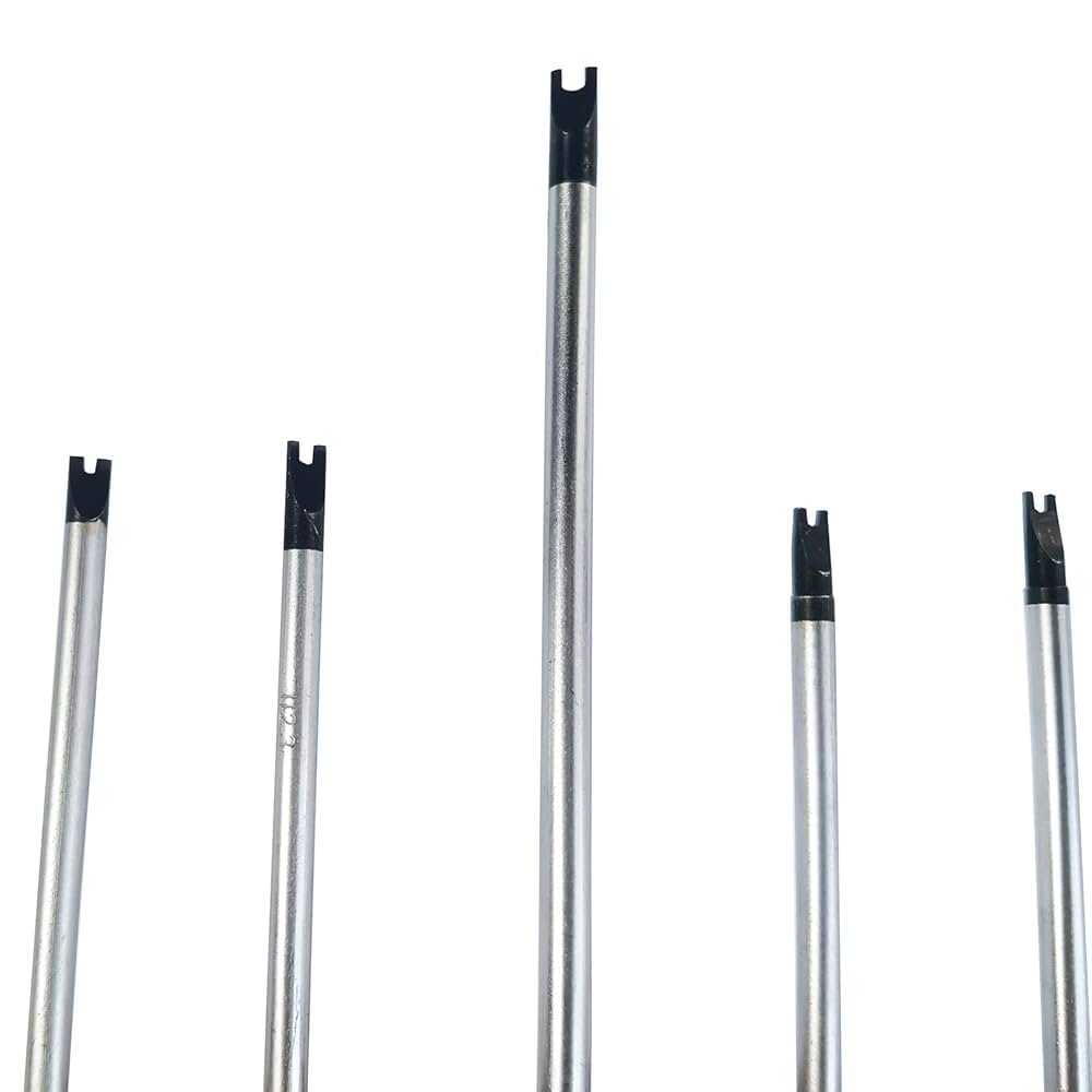 ゆゆ Uacen 5 Pcs Screwdriver U Type, U Shape Bits U4 U5 U6 U7 U8