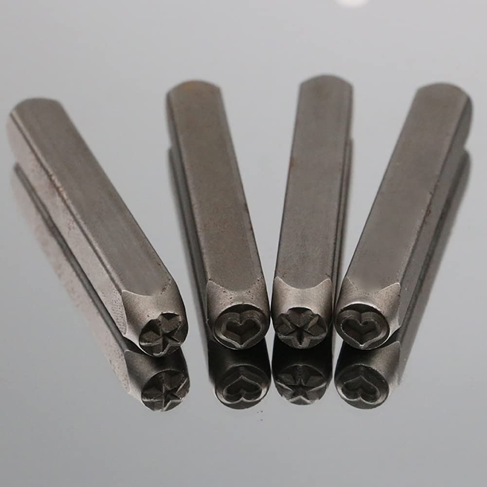 Fuß-Metallstempel – 7 Mm Stempelkopf, 70 Mm Lang, Zum Prägen Von Schmuck