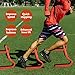 YEXEXINM 4 Pack Agility Speed Training Hurdles- 6