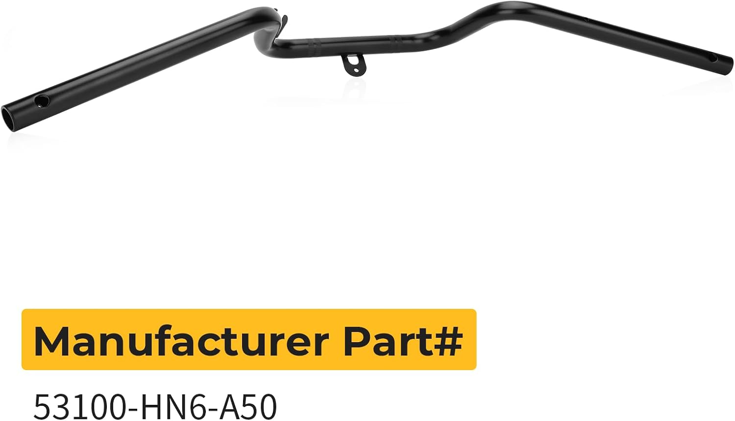 M MATI Handlebar for Honda Sportrax 250 TRX250EX 2008 TRX250X 2009-2024 53100-HN6-A50