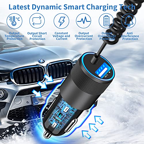 Apple MFi Certified iPhone Car Charger Fast Charging 4.8A Car Phone Charger by KYOHAYA - Used condition - Image 5