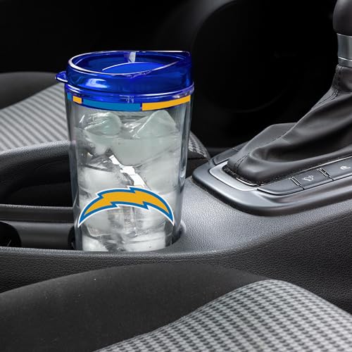 Image of Rico Industries NFL Football Double Wall Classic 16oz Or 20oz Tritan Tumbler W Lid