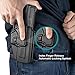 Taurus TH9 Holster, OWB Holster Fit: Taurus TH9 / TH9C Pistol, Outside Waistband Carry Paddle Holster for Taurus TH9C. Level II Retention with Index Finger Release, Right Hand,360 Degrees Adjustable