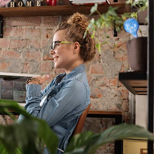 Relaxdays Bewateringsbal set van 2, gedoseerde planten irrigatie bloemen, gieter hulp kantoor, vakantie, Ø 6 cm, glas… - Afbeelding 4