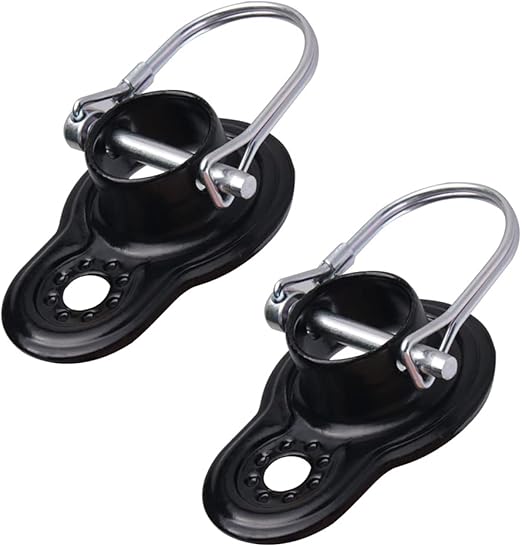 Bike Trailer, Bike Coupler Hitch 2 Pack, Compatible with Instep & Schwinn Bike Trailers, Flat and Angled Coupler for Various Bicycle Sizes, Models and Styles, Instep Bike Trailer Parts