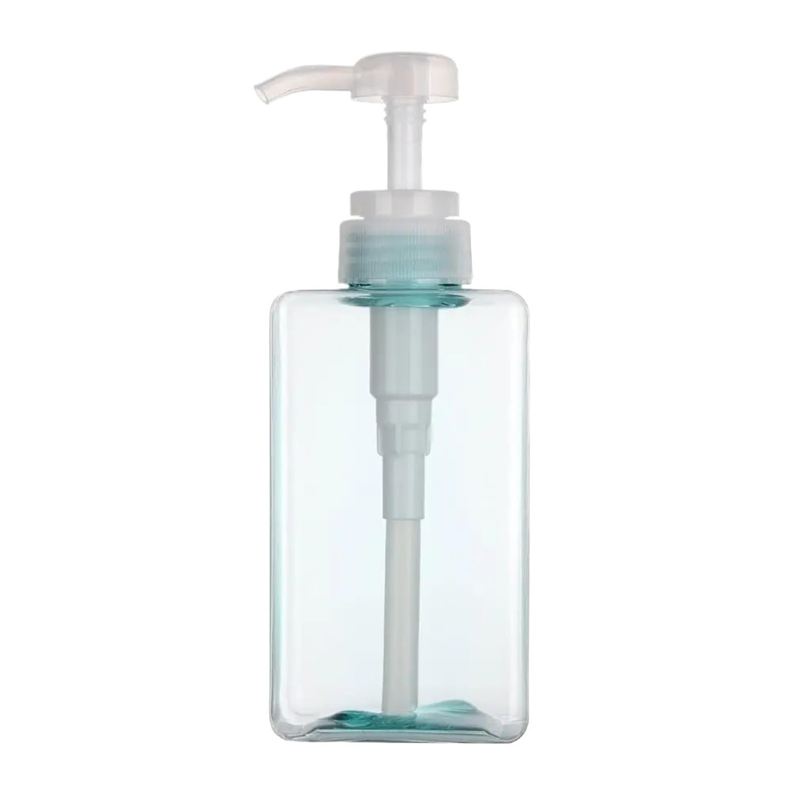 SKPVPOKOYL Square Pump Bottlesnding Shampoo Lotion Shower Gel Allocator Travel Bottles for Toiletries(Blue,650ml)