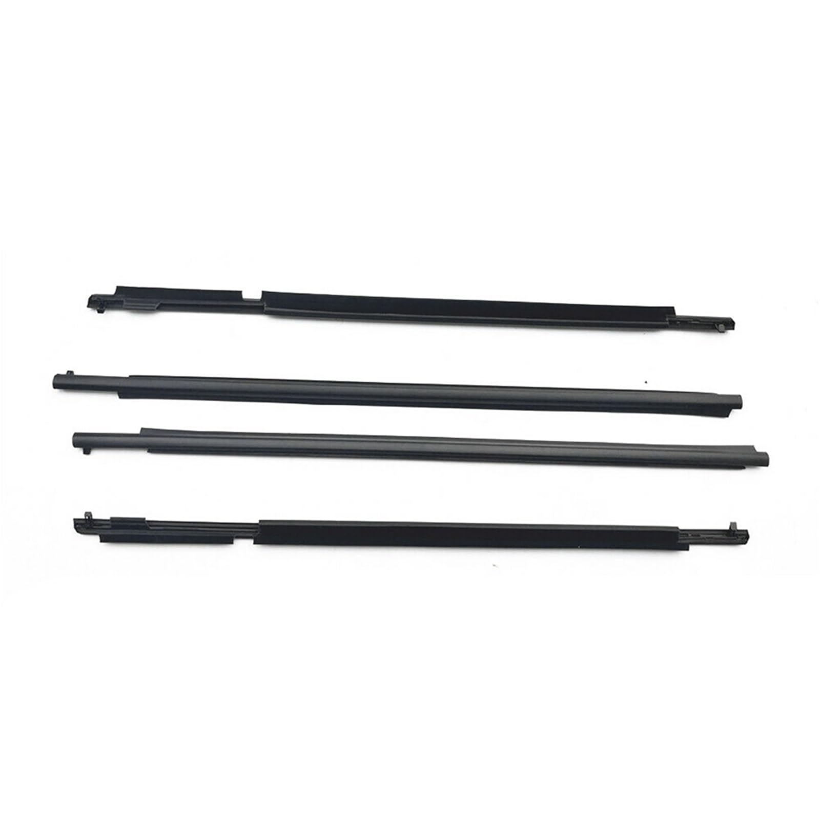 Spamfafghq One Color Window Weatherstrips For Toyota For Land For Cruiser For Prado Lj150 2010-2020 Side Doors Outer Glass Sealing Belts