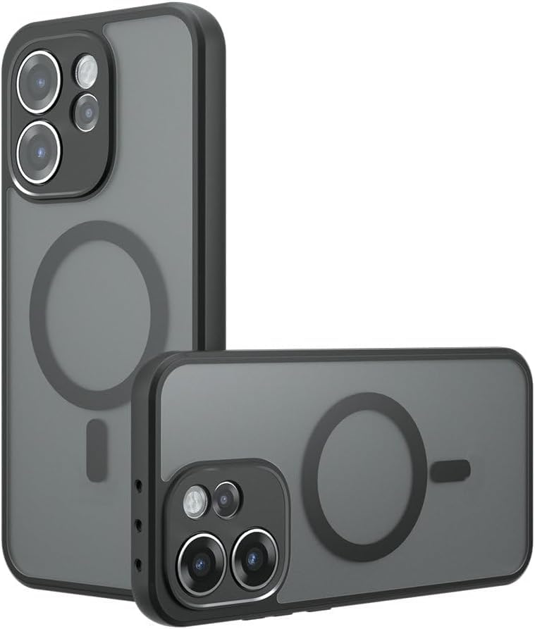 Image of Mobile Back Cover for Oppo Reno 15 Pro 5g, Matte PC Back + TPU Bumper Shockproof Mobile Cases Covers (Oppo Reno 15 Pro)