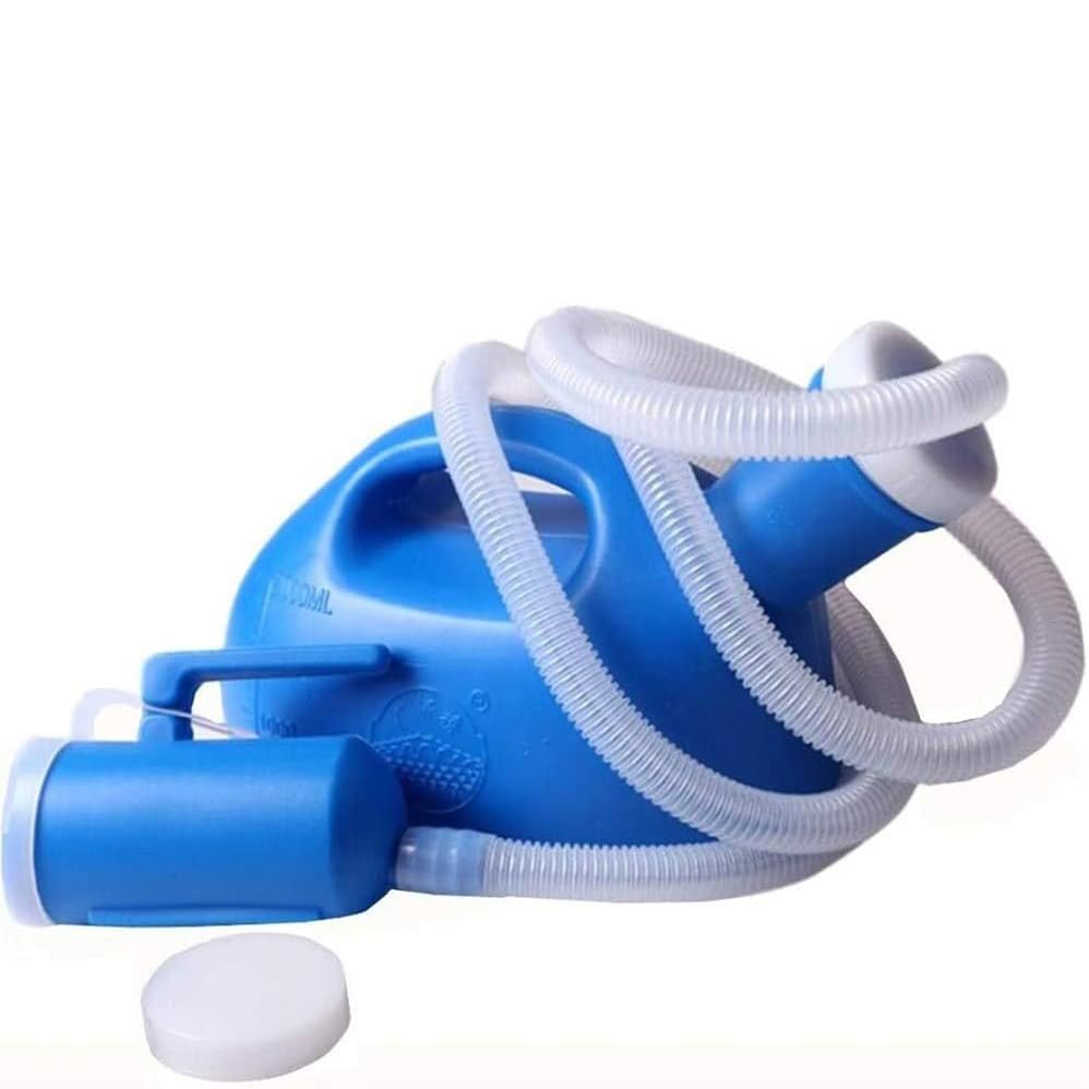 Tasse d'urine portable homme 2000ml collecteur urine de nuit bouteille toilette voyage