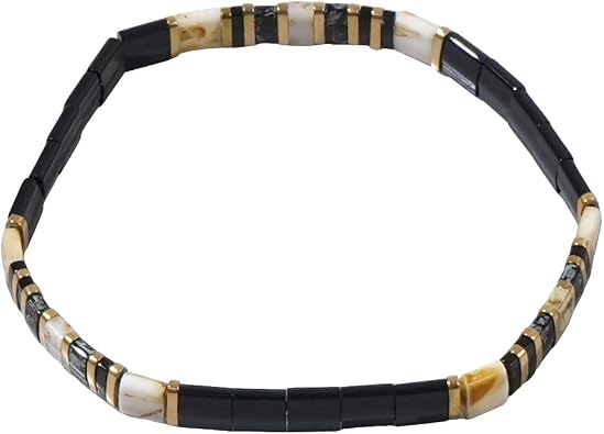 Candy Colorful Tila Flat Beads Bracelets for Women Trendy Unique Friendship Handmade Stackable Christmas Jewelry Gifts