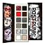 White Black Red Silver Gray
