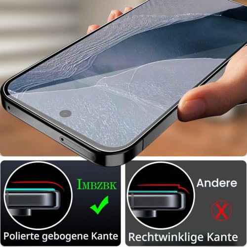 IMBZBK für Google Pixel 11 Pro für Panzerglas, Auto-Installation – Ansicht 6
