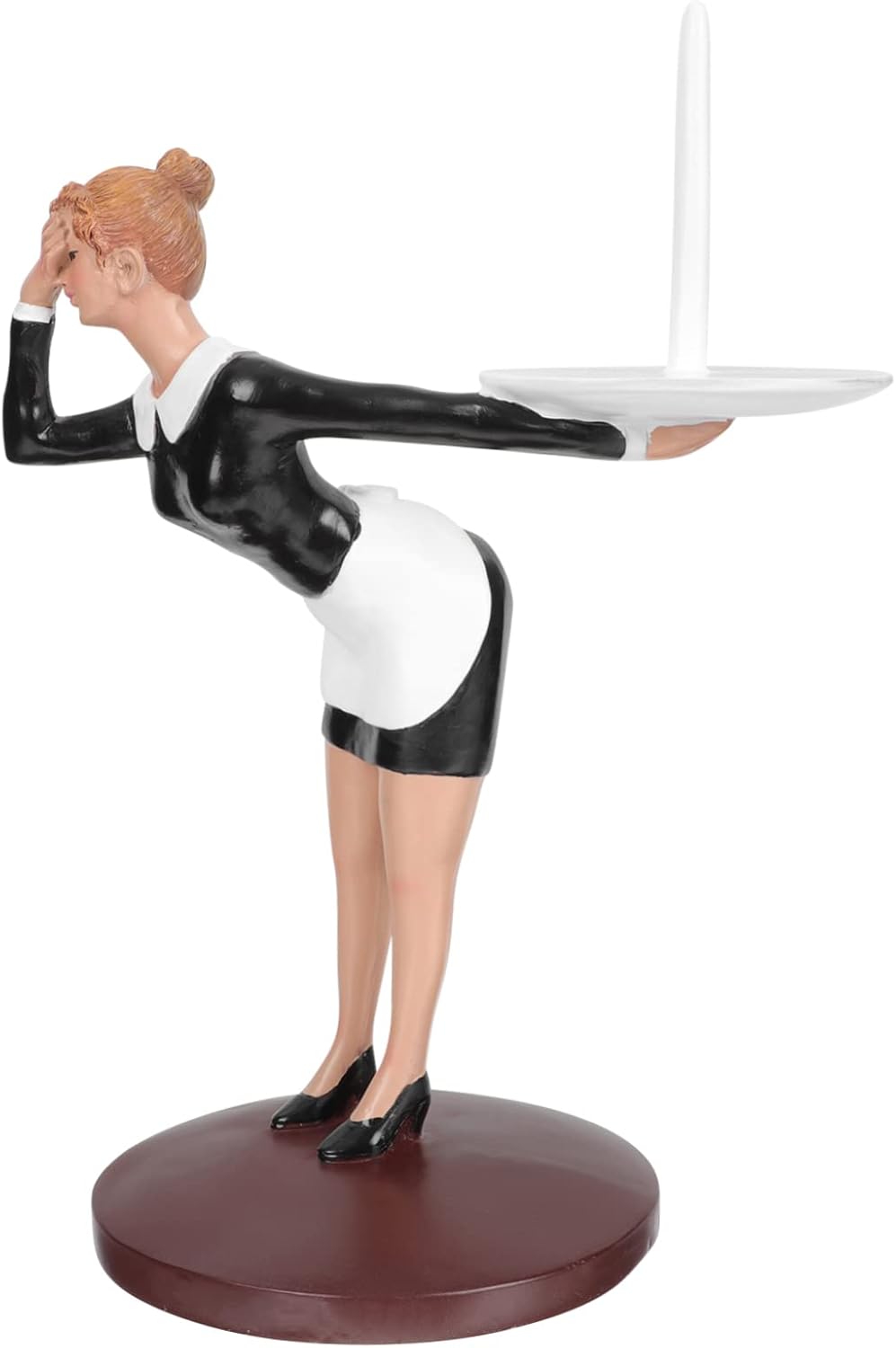 Creative Industrial Style Vertical Roll Paper Holder Tissue Storage Rack for Home Kitchen Bathroom Office Practical Upright Design Fits Decorative Napkin Organizer