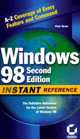 Buy Windows 98 2e – Instant Reference (Paper Only) (SYBEX INSTANT ...