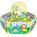 Produktbild Laufgitter & -ställe Leitplanke Schutzzaun Baby Ball Pool Zaun Spiel Haus Baby Ball Welle Ball Marine Ball Kind Zelt Spielzeug Spiel Ball Pool Zaun (Color : Green, Size : 120 * 120 * 74cm)