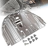 SecosAutoparts 74111T20A0 74113-T20-A00 Engine Splash Guard Under Car Shield Cover Board Compatible with Honda Civic 2022 2023 Underbody Shield