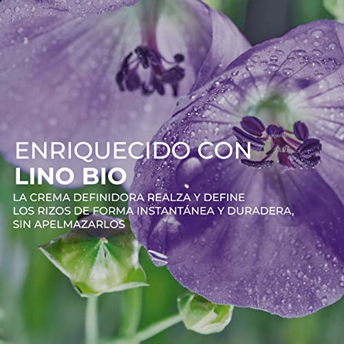 Yves Rocher Crema Definidora de Rizos con Lino Bio - Método Curly para Rizos Marcados y Flexibles - Fórmula Vegana - Sin Siliconas - 150ml - imagen 3