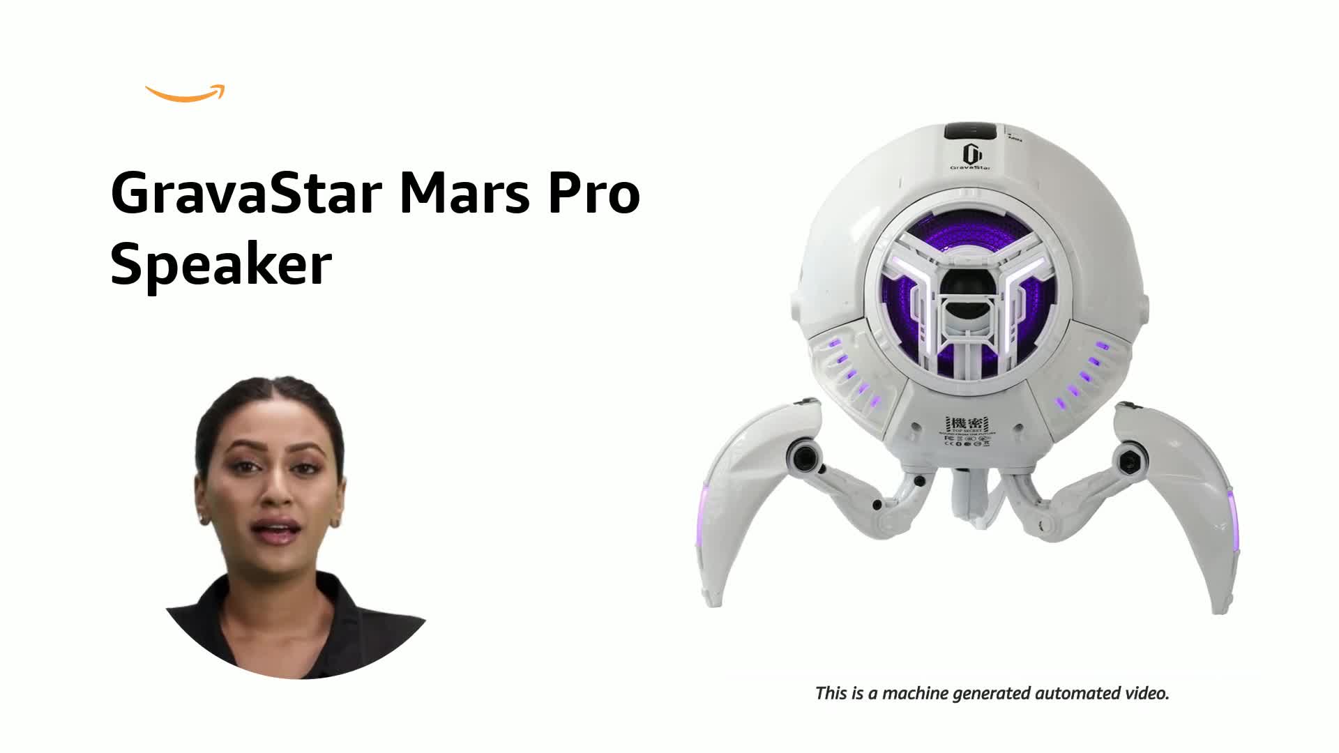 GravaStar Mars Pro Bluetooth Speakers, 15H Playtime, Stereo Sound