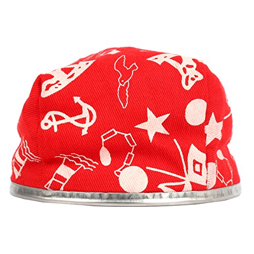 Pouf en acier inoxydable de haute qualité coupe-vent rouge