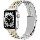 Instalación sencilla: el conector mejorado Fullmosa con tecnología de micro-rebote hace que la banda se ajuste con precisión a la interfaz del reloj. Simplemente deslice las orejas de metal con resorte en su Apple Watch y la instalación habrá finalizado.