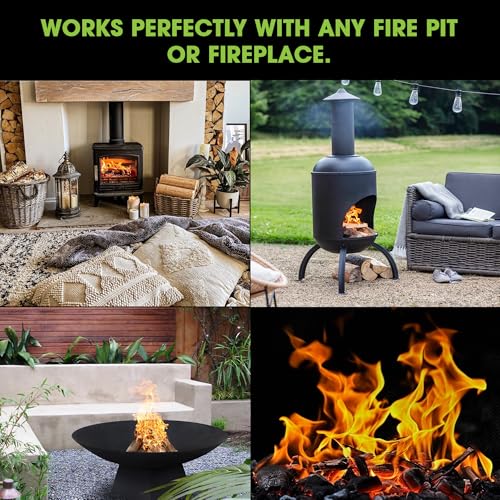 PRIMES DIY Firelighter Gel 1 Litre, Bioethanol Fuel for Fire Lighters, Camping Fire Pit, BBQ, Ethanol Fire, Natural Firelighters for Wood Burners, Burn Gel for Coal, Stoves and Chafing Fuel - Image 6