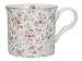 Katie Alice Ditsy White Floral Bone China Shabby Chic Mug