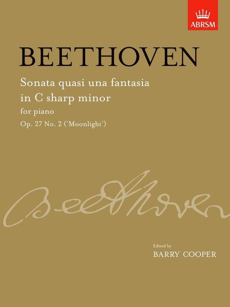 Sonata quasi una fantasia in C sharp minor, Op. 27 No. 2 ('Moonlight') : from Vol. II